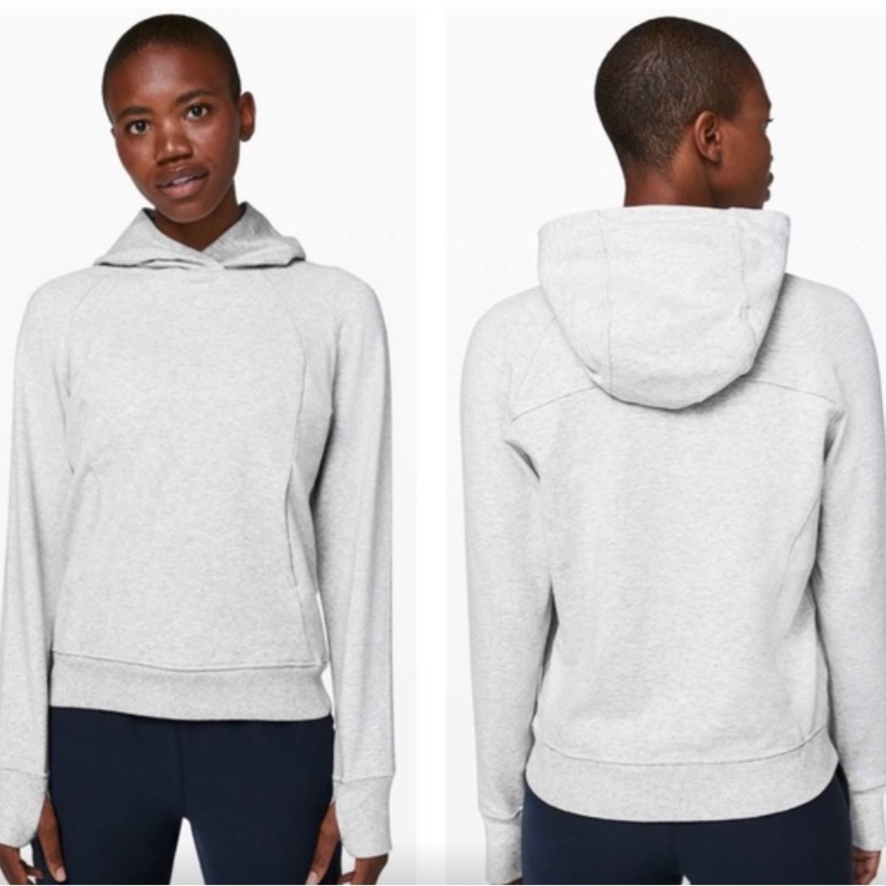 Lululemon Scuba Pullover Heathered Core Ultra Lig… - image 1